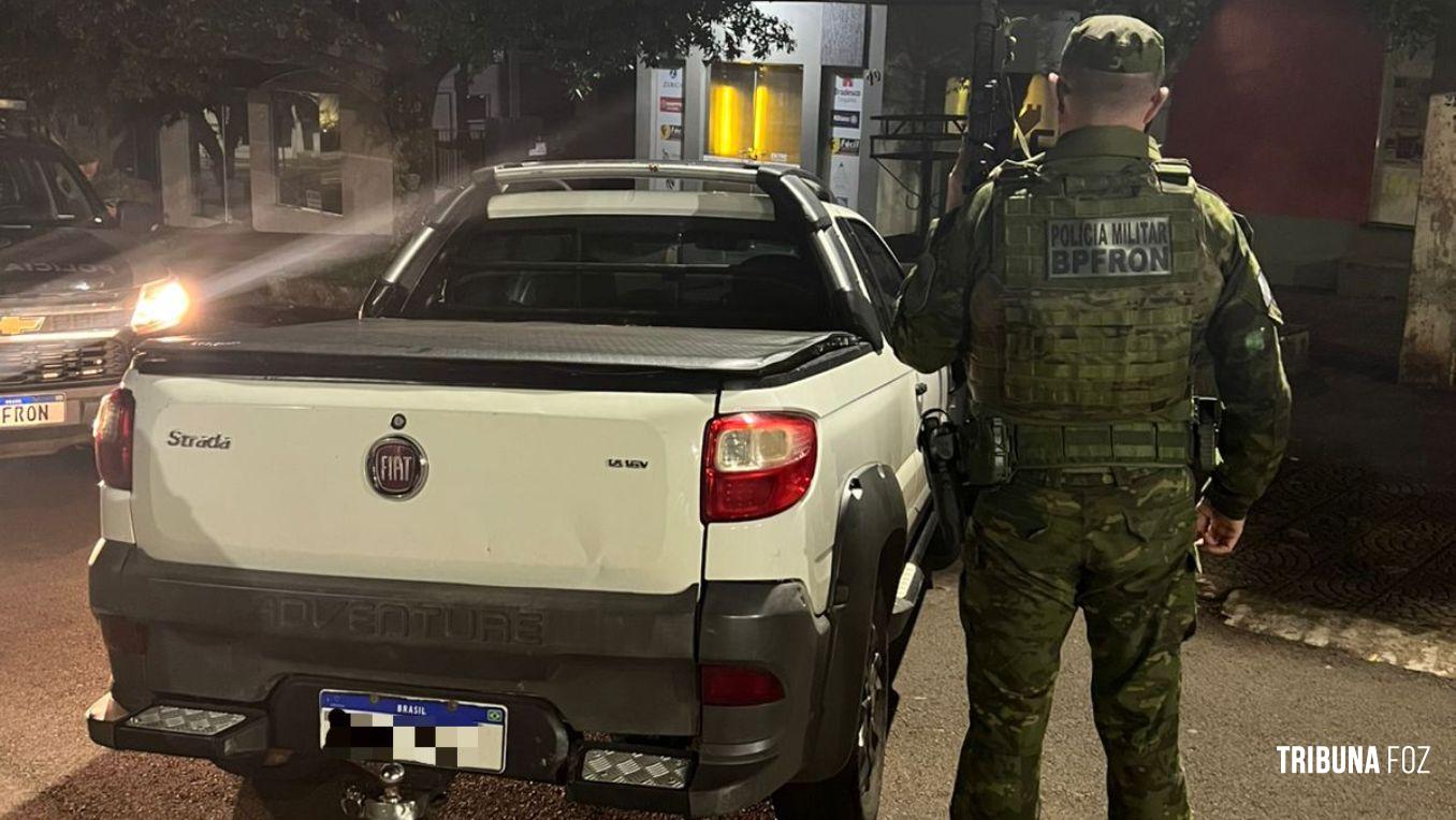 BPFRON e PF apreendem veículo carregado com cigarros, cigarros eletrônicos e anabolizantes em Céu Azul BPFRON e PF apreendem veículo carregado com cigarros, cigarros eletrônicos e anabolizantes em Céu Azul