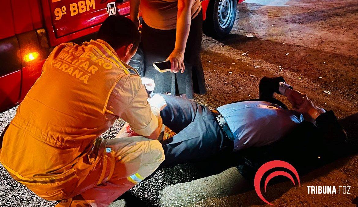 Condutor foge após colisão e deixa motociclista ferido no Jardim Santa Rita Condutor foge após colisão e deixa motociclista ferido no Jardim Santa Rita