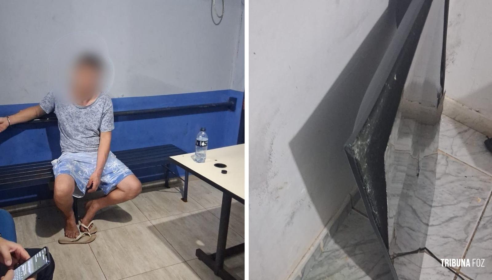 Guarda Municipal prende agressor que agrediu a esposa e causou danos no Bairro Parque Pilar Campestre Guarda Municipal prende agressor que agrediu a esposa e causou danos no Bairro Parque Pilar Campestre