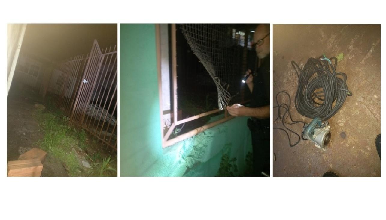 Guarda Municipal prende ladrão em flagrante durante a madrugada