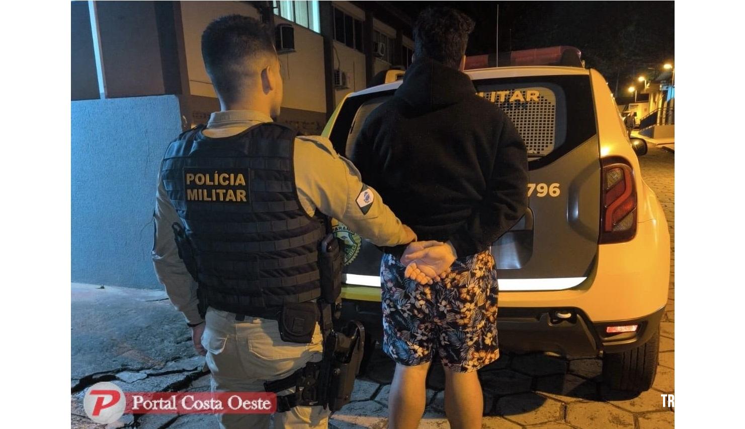 Homem é preso por violência doméstica em Santa Terezinha de Itaipu