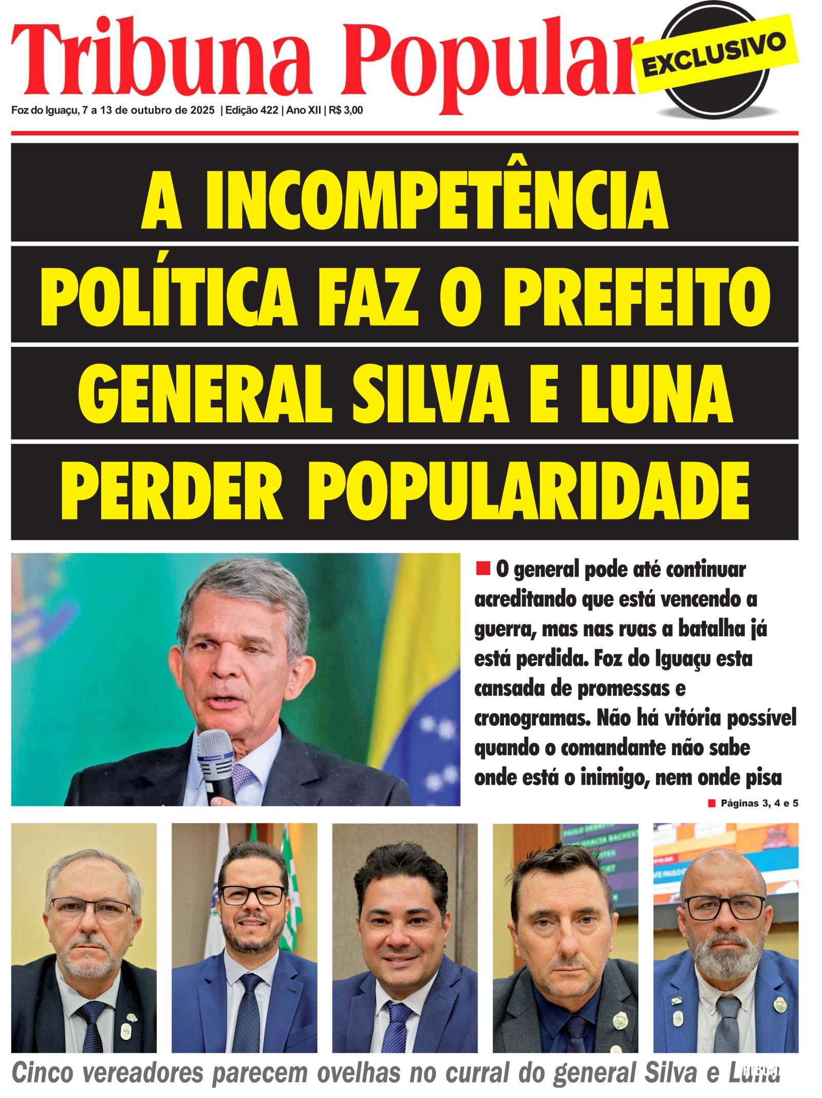 Jornal Tribuna Popular - Edição 422 Jornal Tribuna Popular - Edição 422