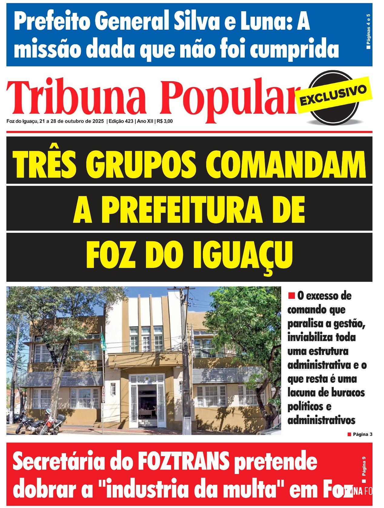 Jornal Tribuna Popular - Edição 423 Jornal Tribuna Popular - Edição 423
