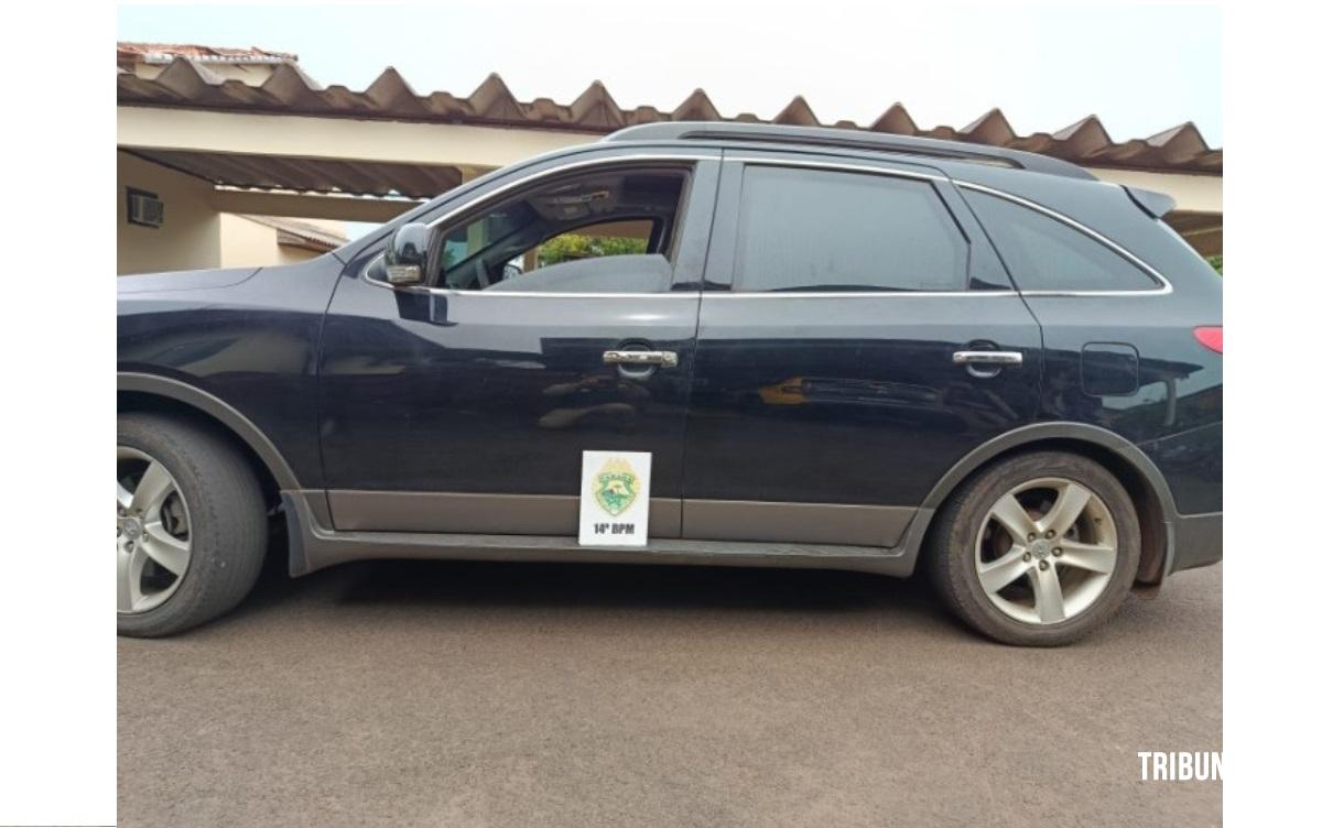 PM apoia ação da PC e apreende veículo relacionado a homicídio ocorrido na cidade de Matelândia