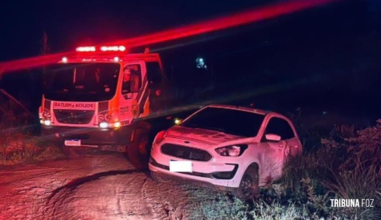 PM recupera veículo com registro de furto em Foz do Iguaçu durante a madrugada PM recupera veículo com registro de furto em Foz do Iguaçu durante a madrugada