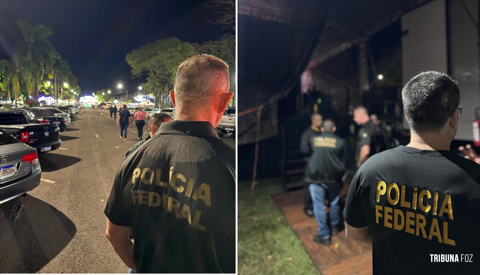 Polícia Federal realiza fiscalização em feira multissetorial em Santa Helena