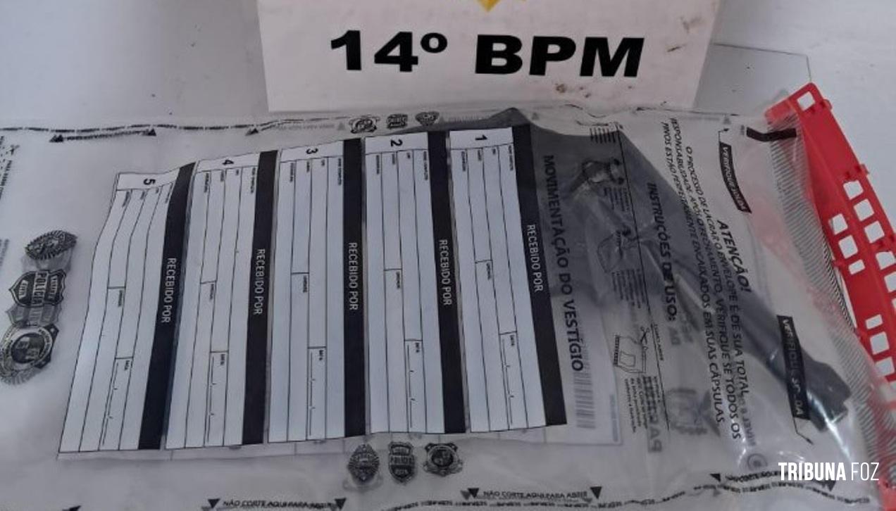 Polícia Militar apreende arma de fogo na região central da cidade