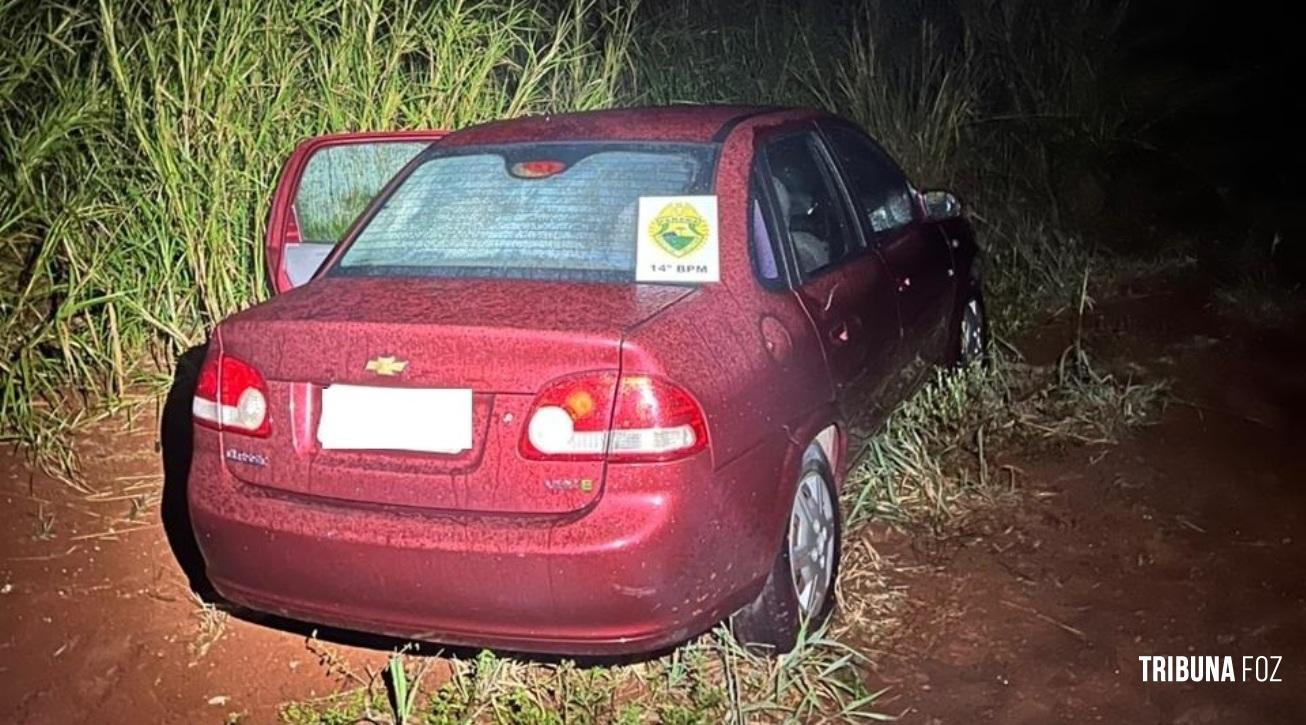 Polícia Militar recupera veículo roubado em Medianeira