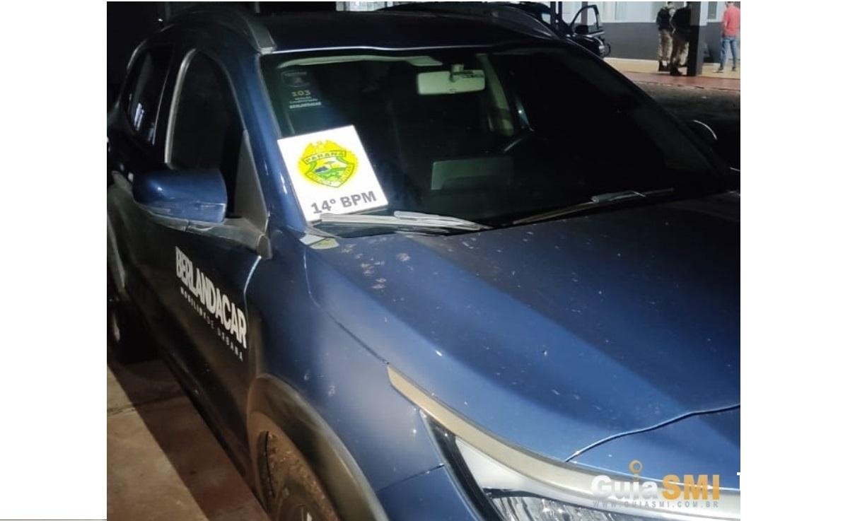 Roubo de veículo termina em perseguição e prisão na BR-277 em São Miguel do Iguaçu