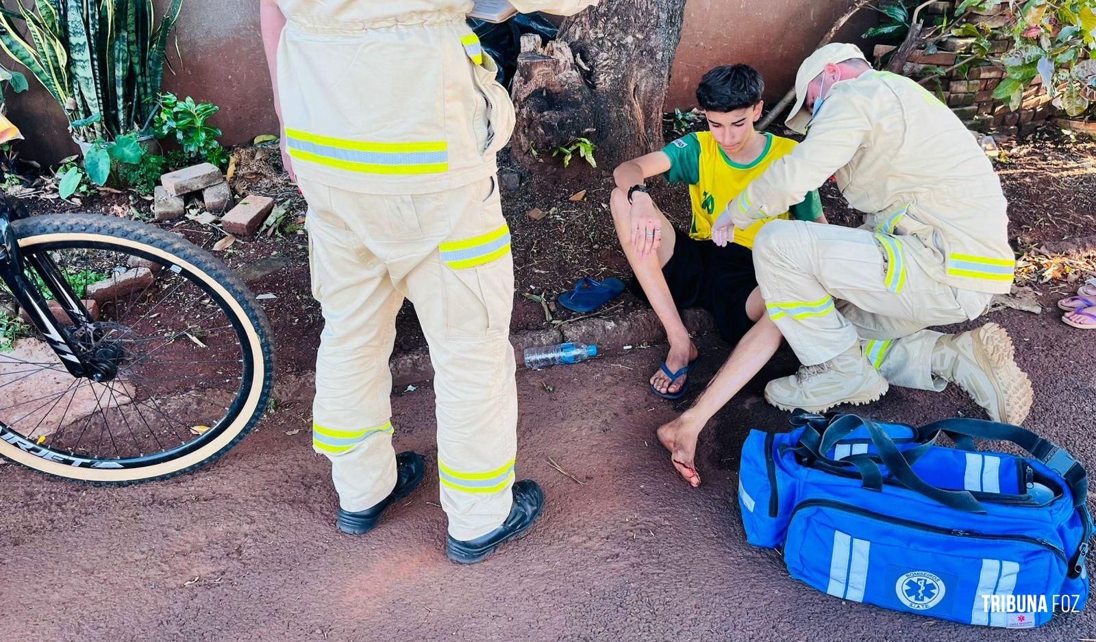 Siate socorre vitima de atropelamento no Bairro Três Lagoas Siate socorre vitima de atropelamento no Bairro Três Lagoas