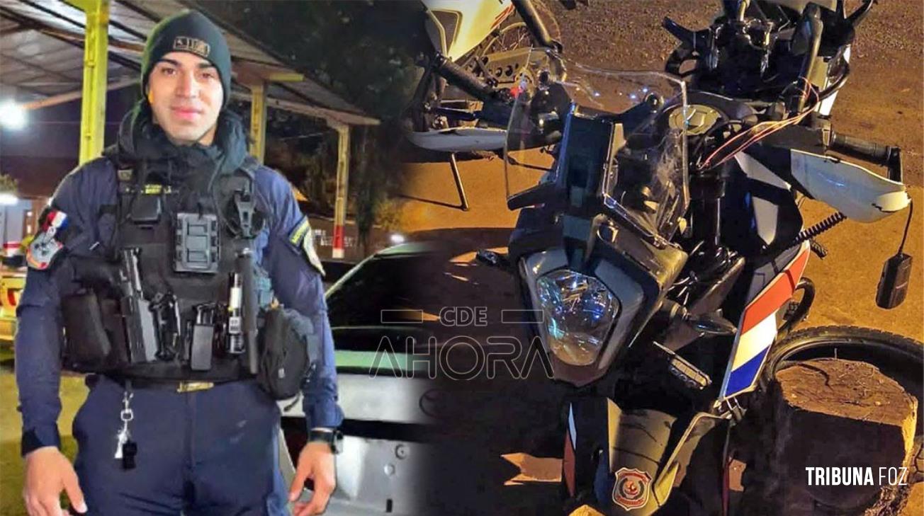 Suboficial da Policia Nacional do Paraguai morre após grave acidente em Ciudad Del Este