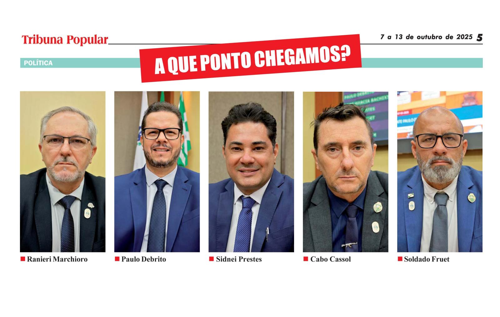Um ponto em que o discurso de austeridade virou sinônimo de descaso; Cinco vereadores parecem ovelhas no curral do general Silva e Luna Um ponto em que o discurso de austeridade virou sinônimo de descaso; Cinco vereadores parecem ovelhas no curral do general Silva e Luna