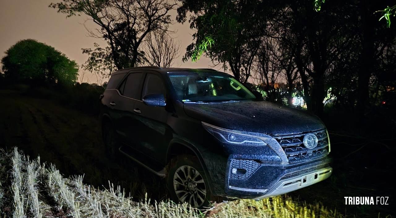 Viatura do TJPR furtado em Foz do Iguaçu é apreendido pela Policia no Paraguai