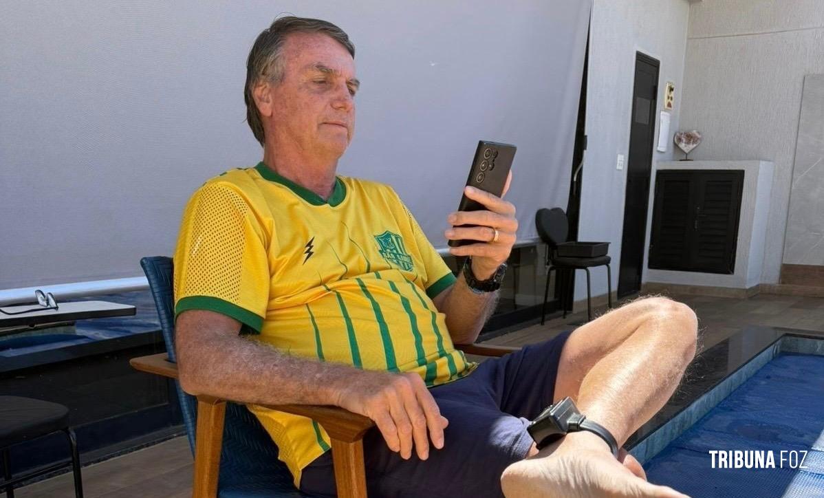 Aliados de Bolsonaro alegam que Bolsonaro violou tornozeleira durante surto e negam tentativa de fuga