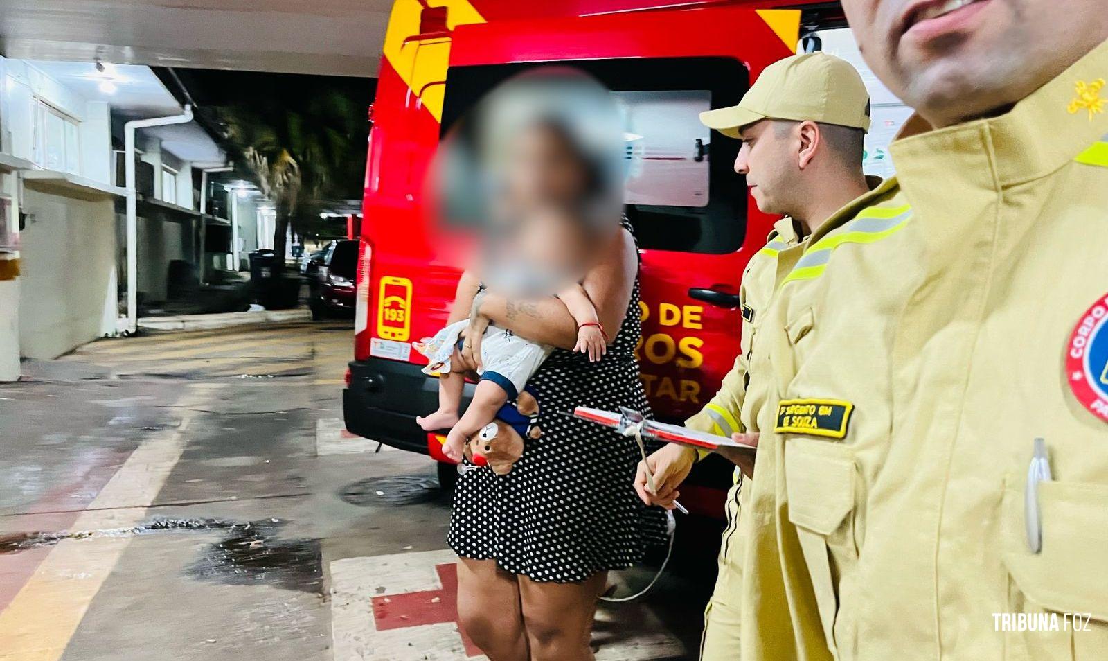 Bebê de oito meses cai da cama e é socorrido pelo Siate no Jardim Almada