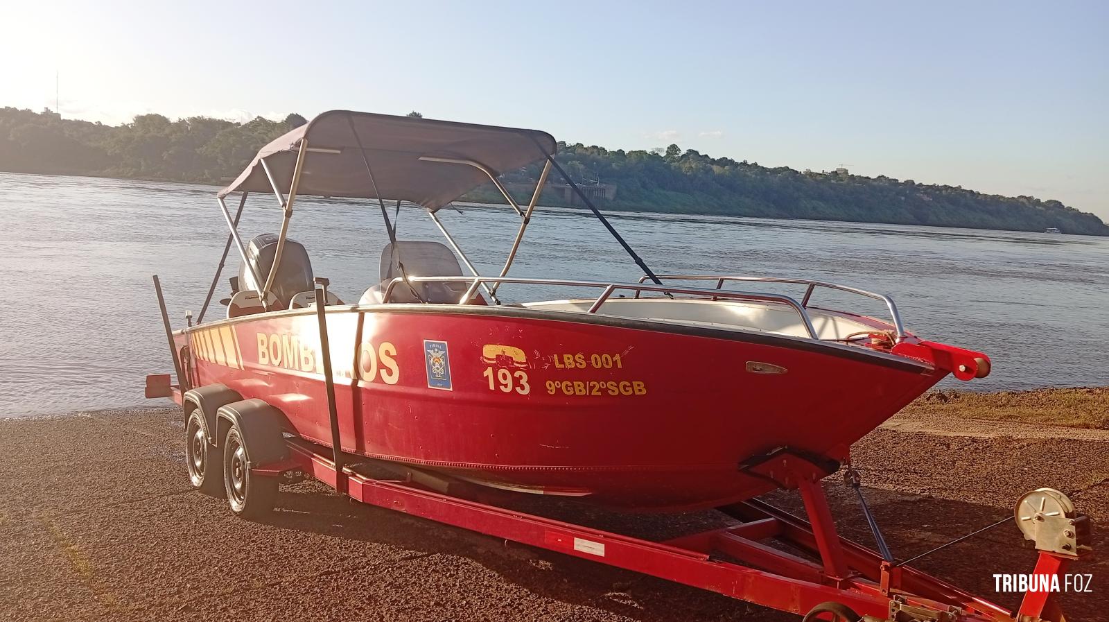 Duas vítimas de afogamento no Rio Iguaçu; Bombeiros resgataram uma das vítima