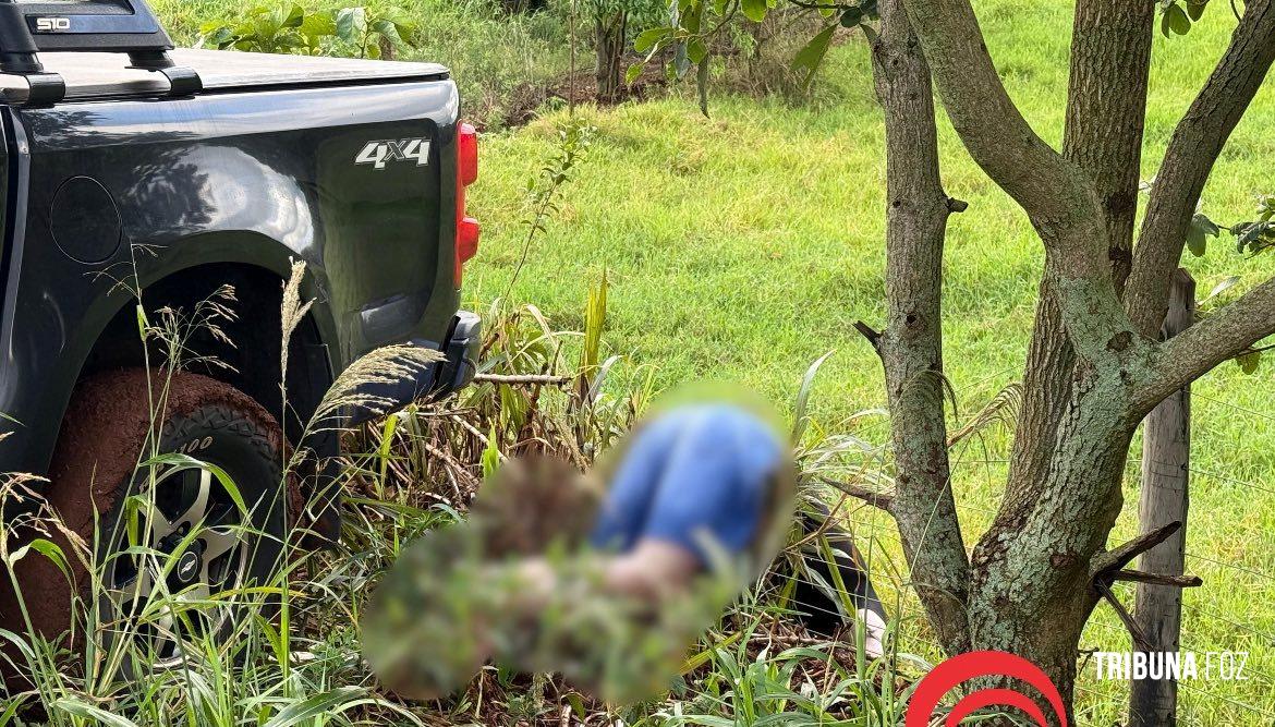 Empresário é encontrado morto ao lado de caminhonete no interior de Santa Helena