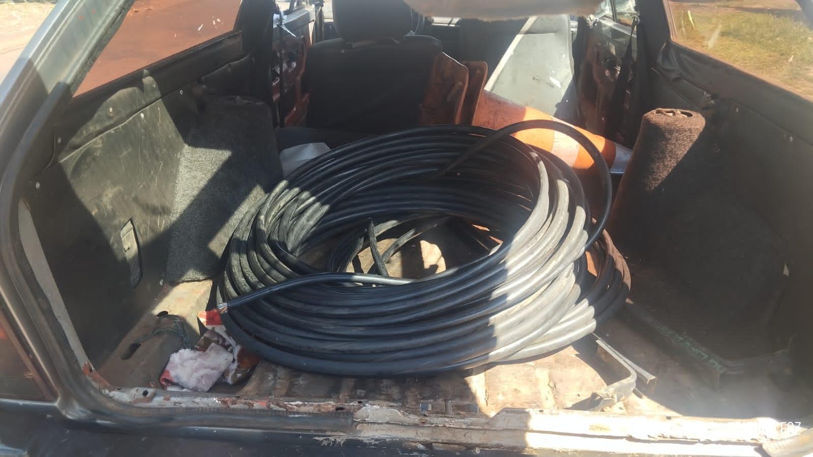 Guarda Municipal prende duas pessoas pelo crime de furto de fios no Portal da Foz