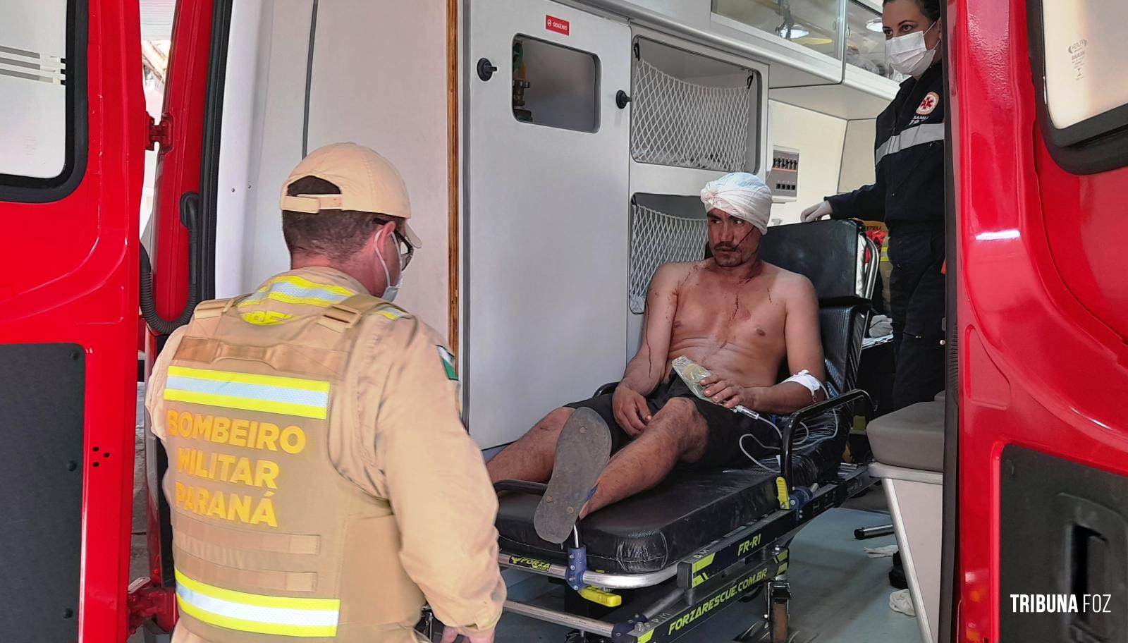 Homem é atingido por tiro na cabeça em frente à residência no Jardim Três Pinheiros