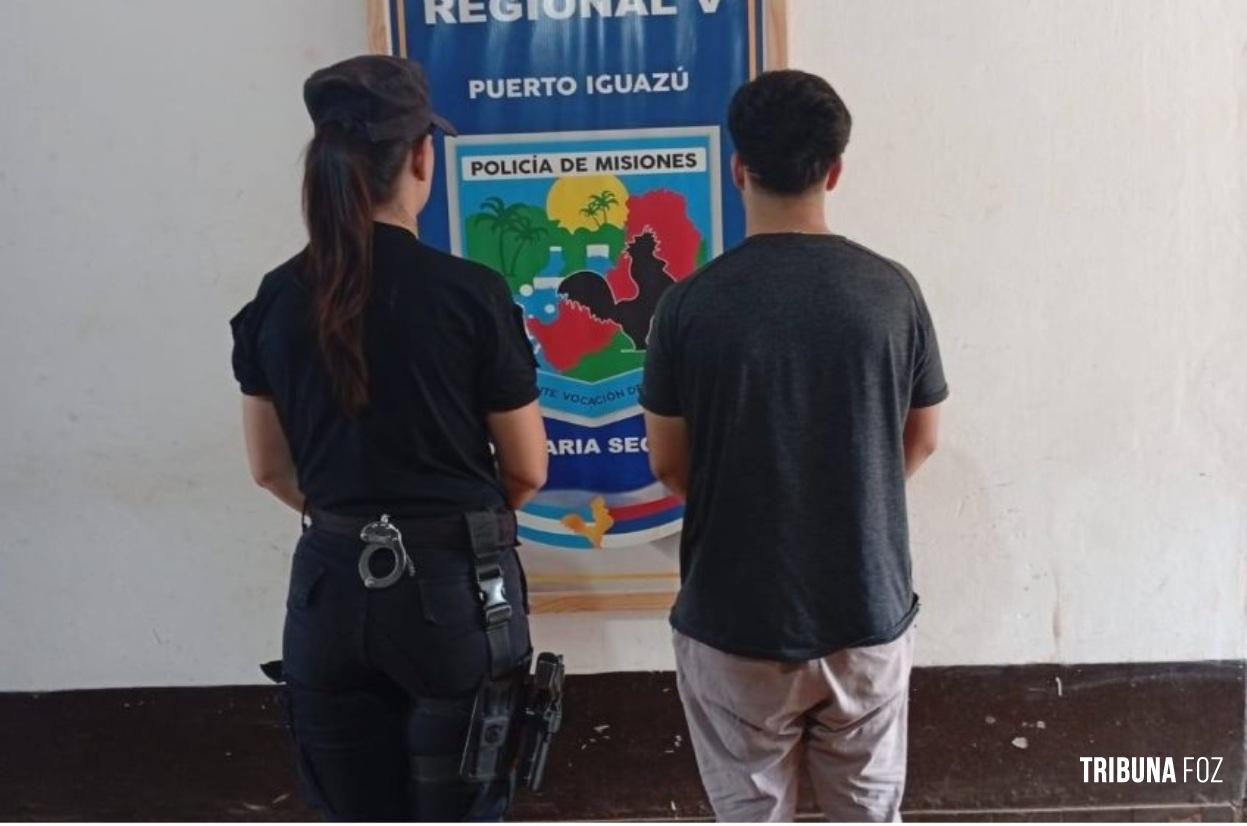 Homem é preso com celular roubado após ser rastreado pelo GPS em Puerto Iguazu