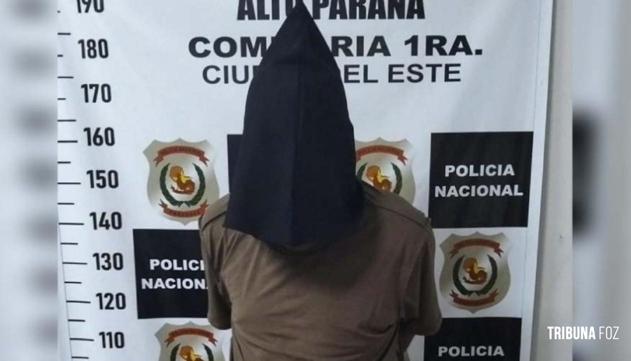 Homem preso após roubar celular no centro de Ciudad Del Este