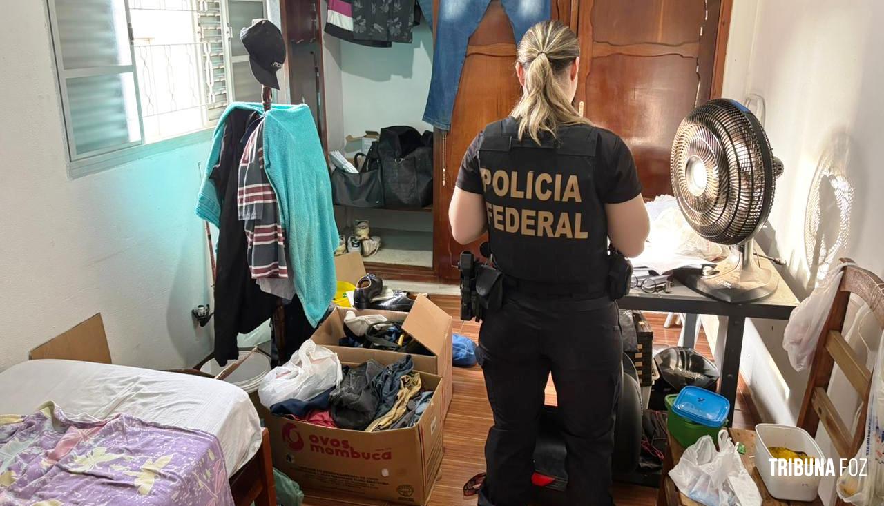 PF cumpre mandado de busca em investigação sobre contrabando de agrotóxicos e golpes de locação de veículos