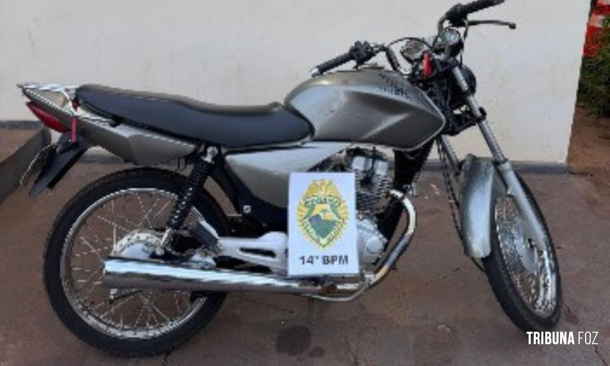 PM apreende menor e motocicleta durante operação Enem em Medianeira