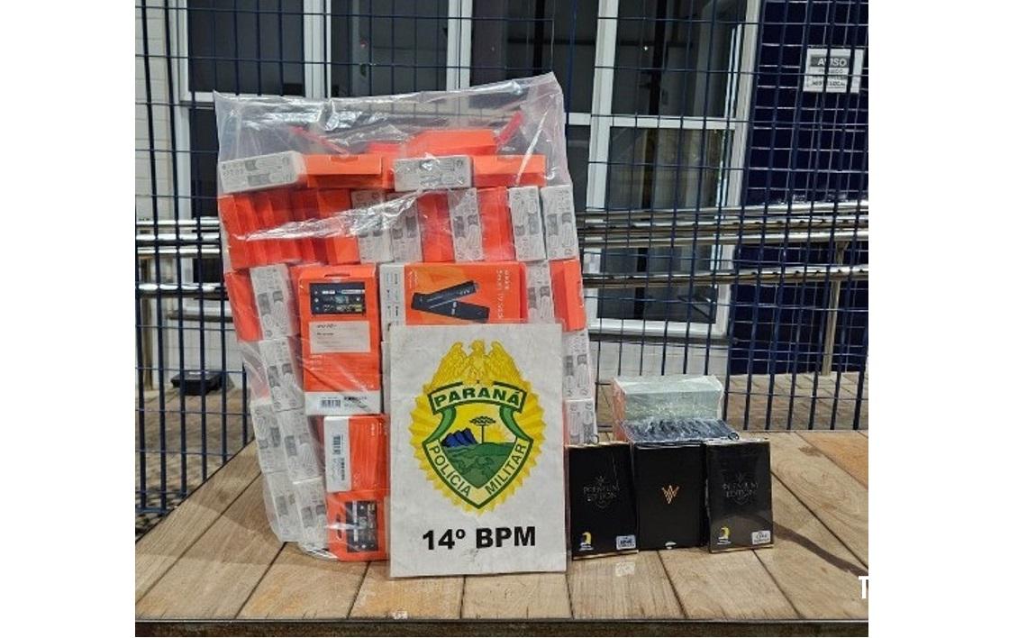 PM prende quatro envolvidos em roubo e apreende arma de fogo em Foz do Iguaçu