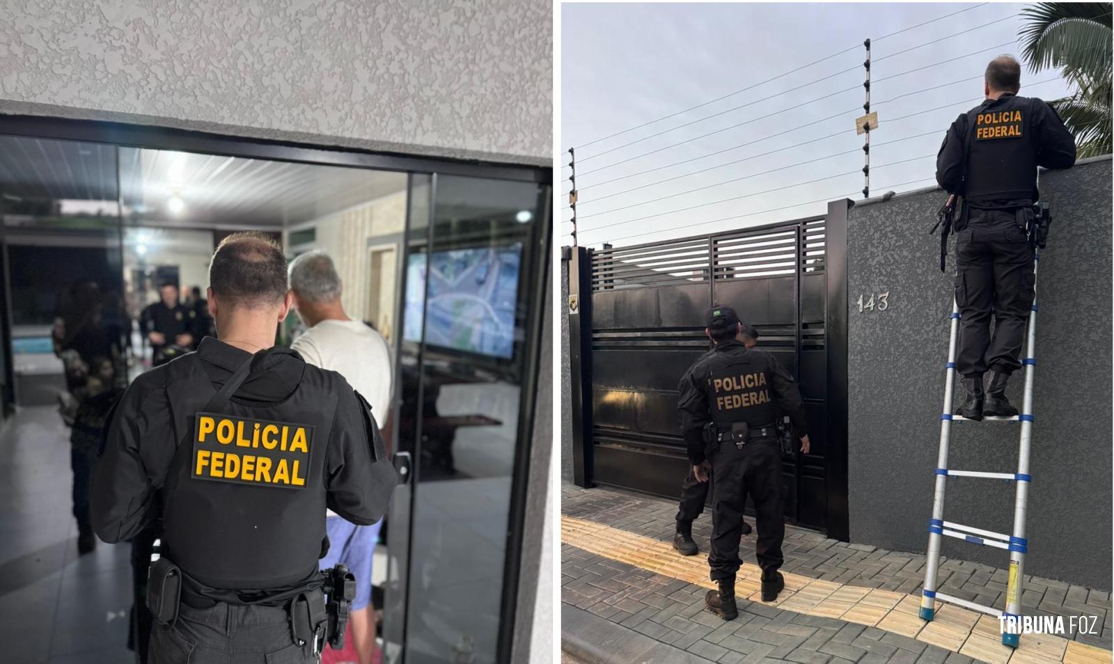 Policia Federal deflagra operação contra o tráfico internacional de armas e drogas na região sul