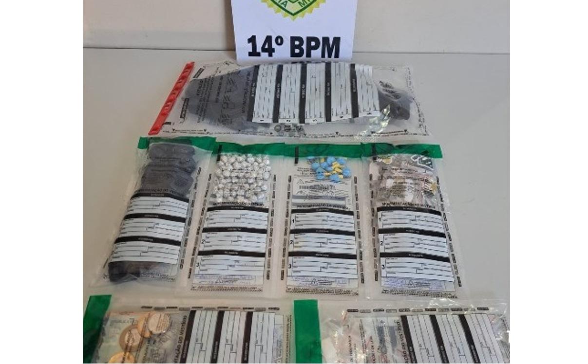 Polícia Militar prende homem por tráfico de drogas em Medianeira