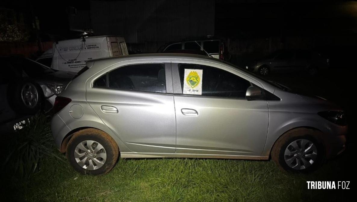 Polícia Militar recupera veículo roubado na Invasão do Bubas