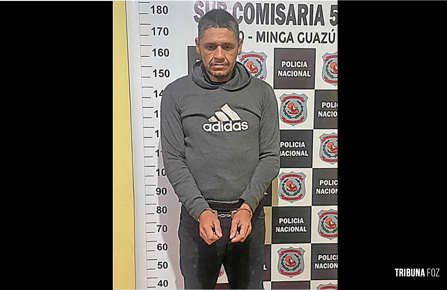 Preso após agredir bebe de apenas oito meses em Minga Guazu