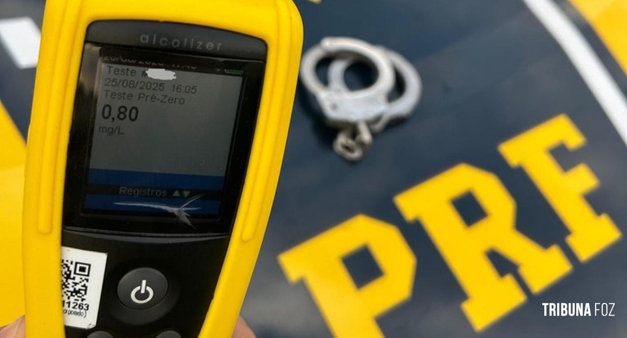 PRF aponta aumento de 70% nas mortes em acidentes com condutores embriagados no Paraná