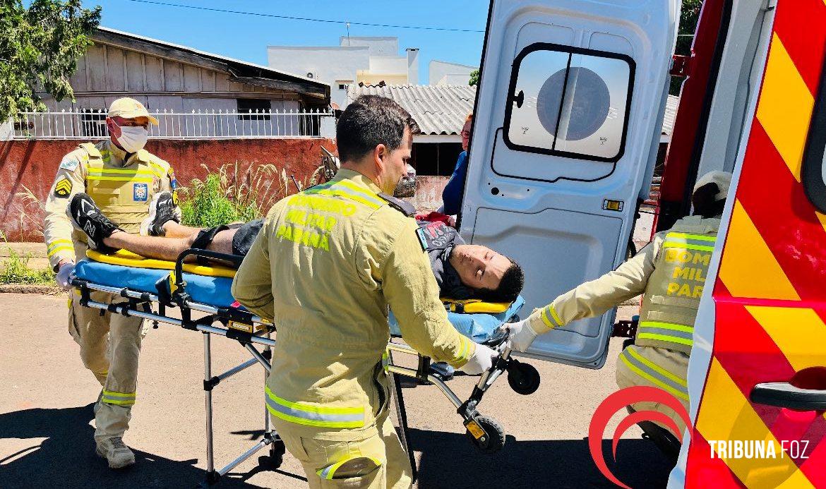 Rapaz é baleado após invasão de residência no bairro Porto Belo