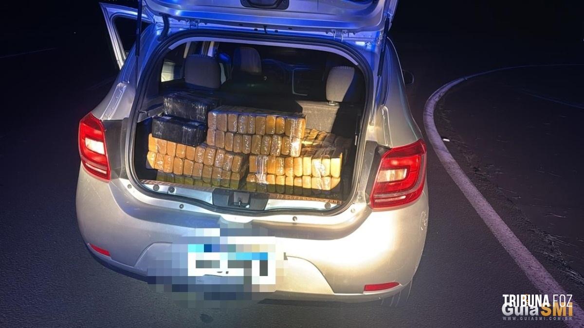 Receita Federal Retém 205 Kg de drogas durante fiscalização na BR-277