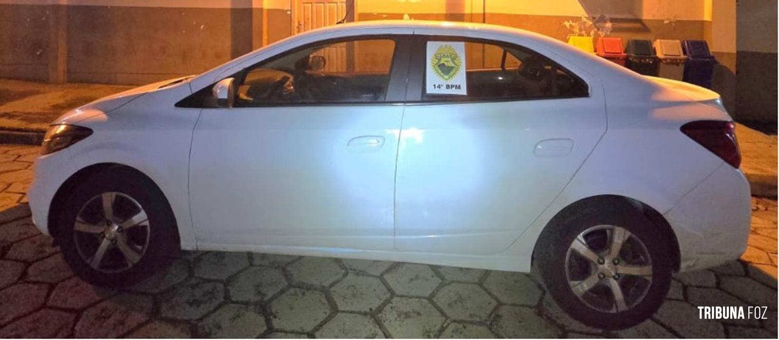 ROCAM recupera veículo roubado e prende suspeito no Jardim Jupira 