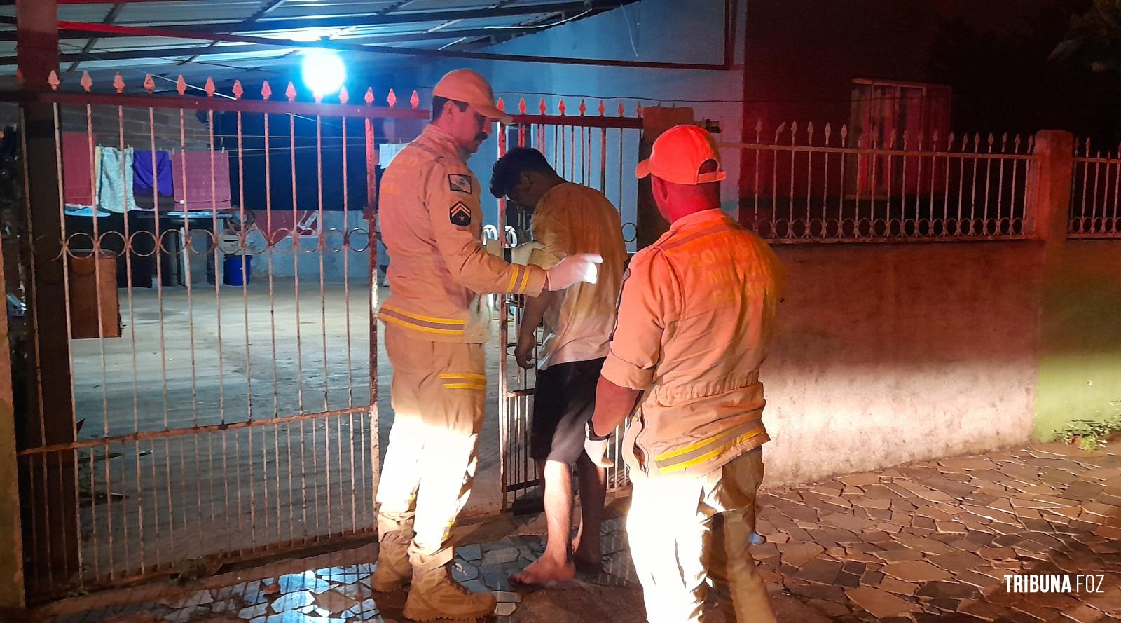 Siate socorre jovem espancado no Porto Meira 