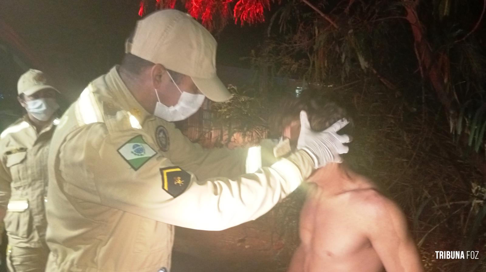 Siate socorre vítima de agressão na Invasão do Bubas