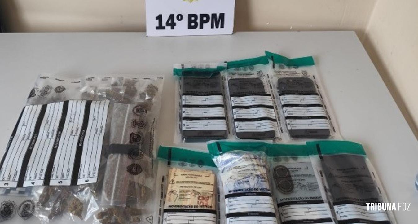 Ação conjunta resulta na prisão de quatro pessoas por tráfico de drogas em Medianeira