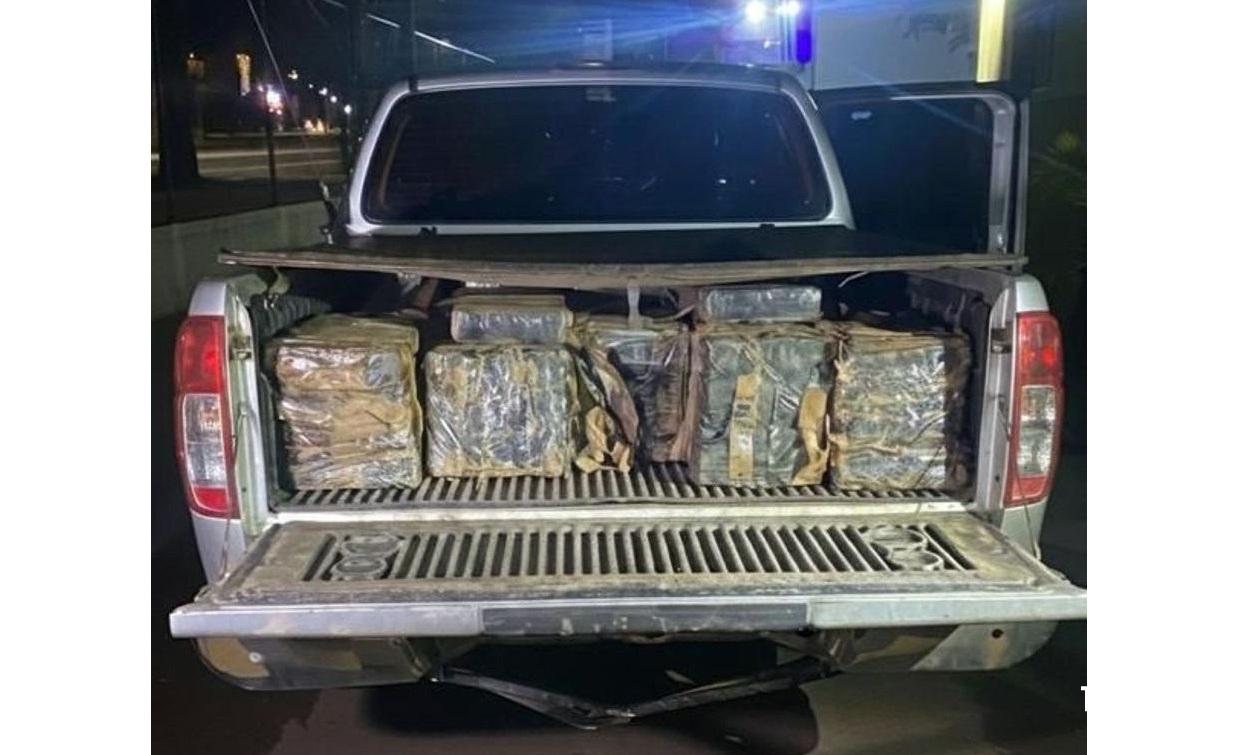 Ação integrada resulta na apreensão de 725 Kg de maconha em Vera Cruz do Oeste