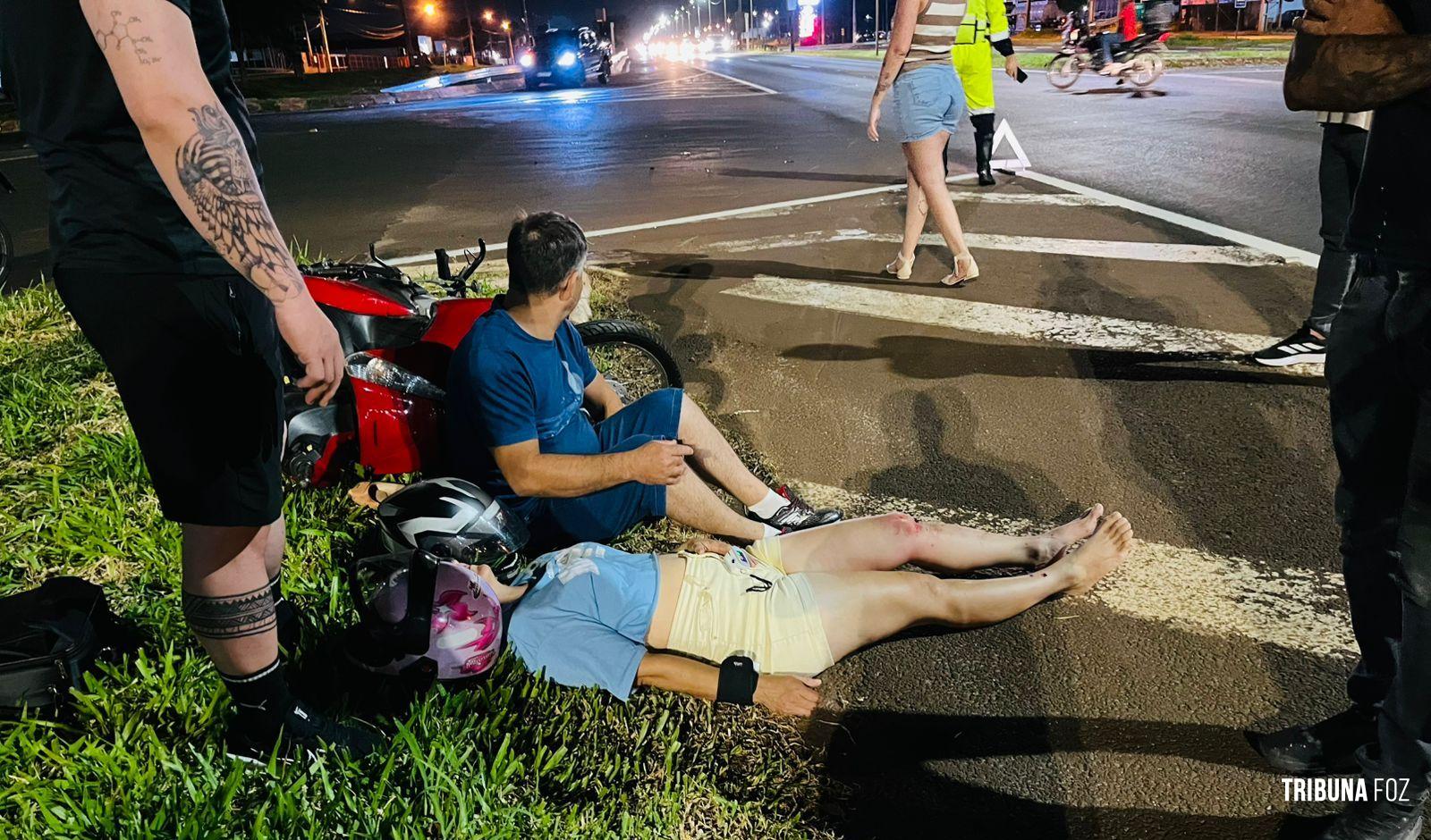 Acidente na BR-277 deixa duas pessoas feridas no retorno da Icavel 