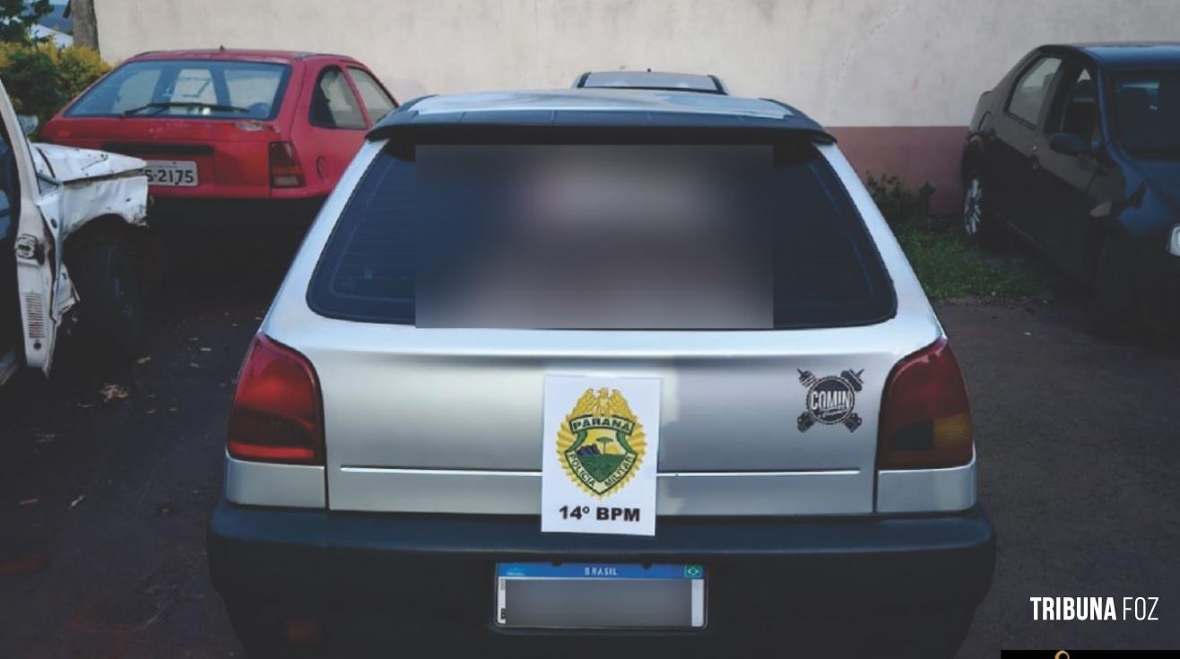 Carro apreendido tem princípio de incêndio durante transporte ao DPM de Missal