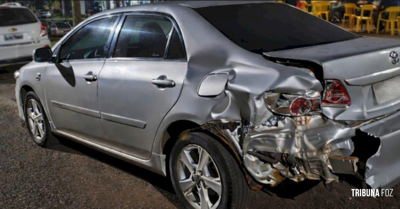 Empresário embriagado colide carro contra veículo estacionado, foge e acaba preso em Marechal Cândido Rondon