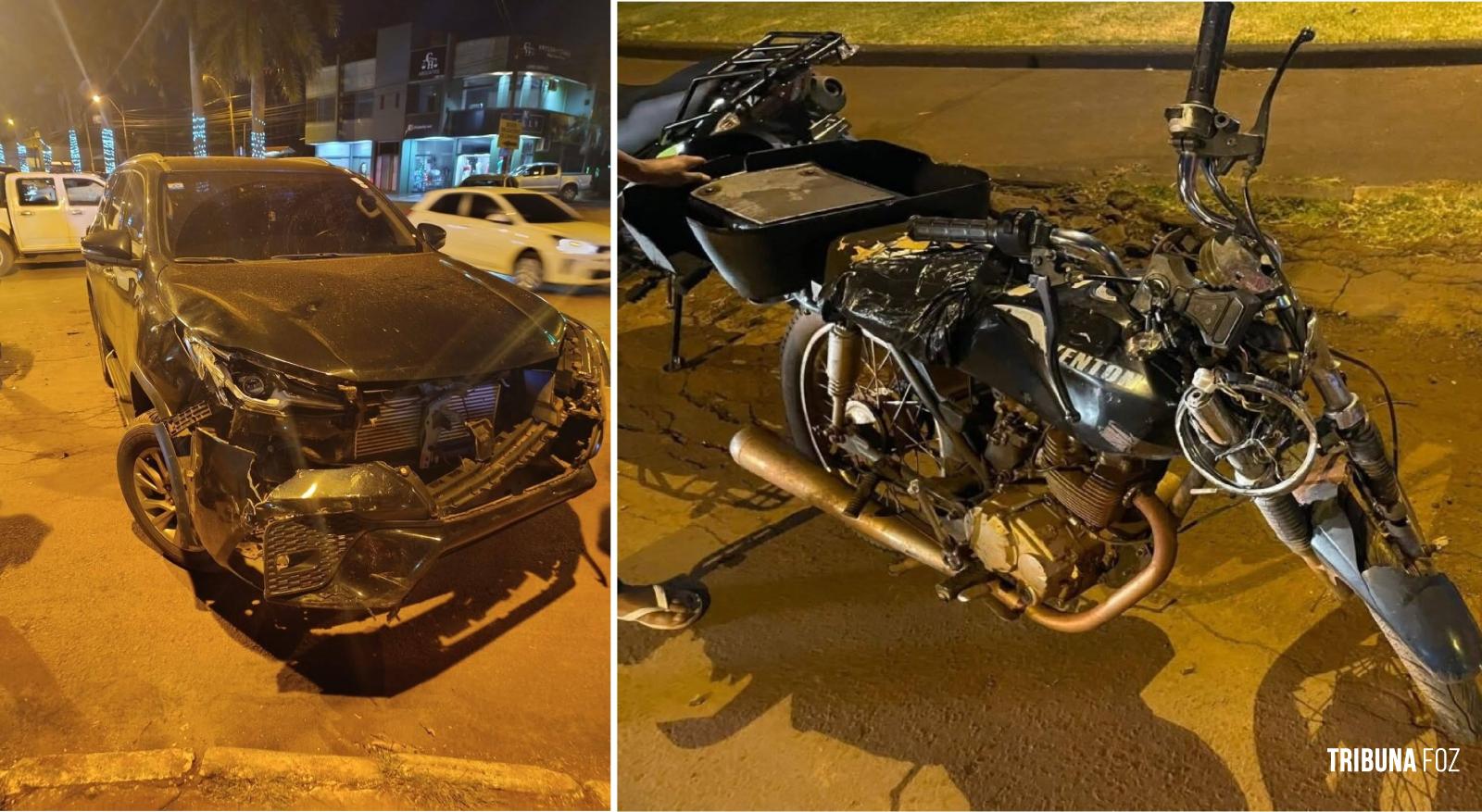 Filho adolescente de vereador causa grave acidente de trânsito em San Alberto no Paraguai