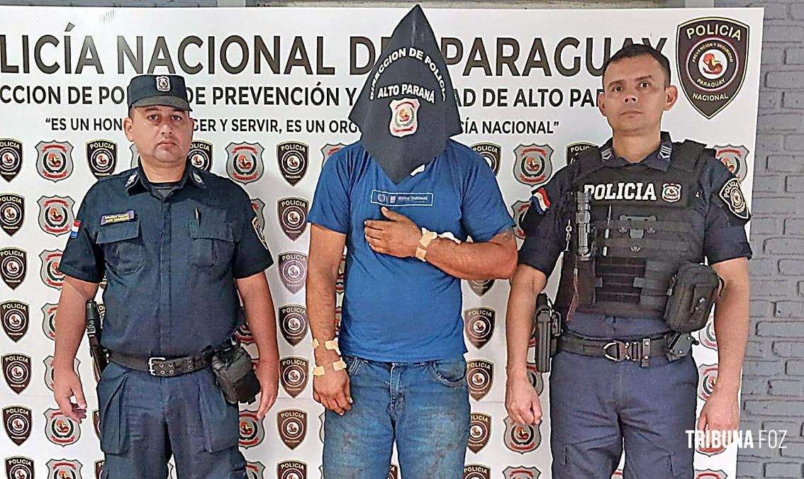 Homem que tentou matar a ex-enteada a facadas é preso em Presidente Franco