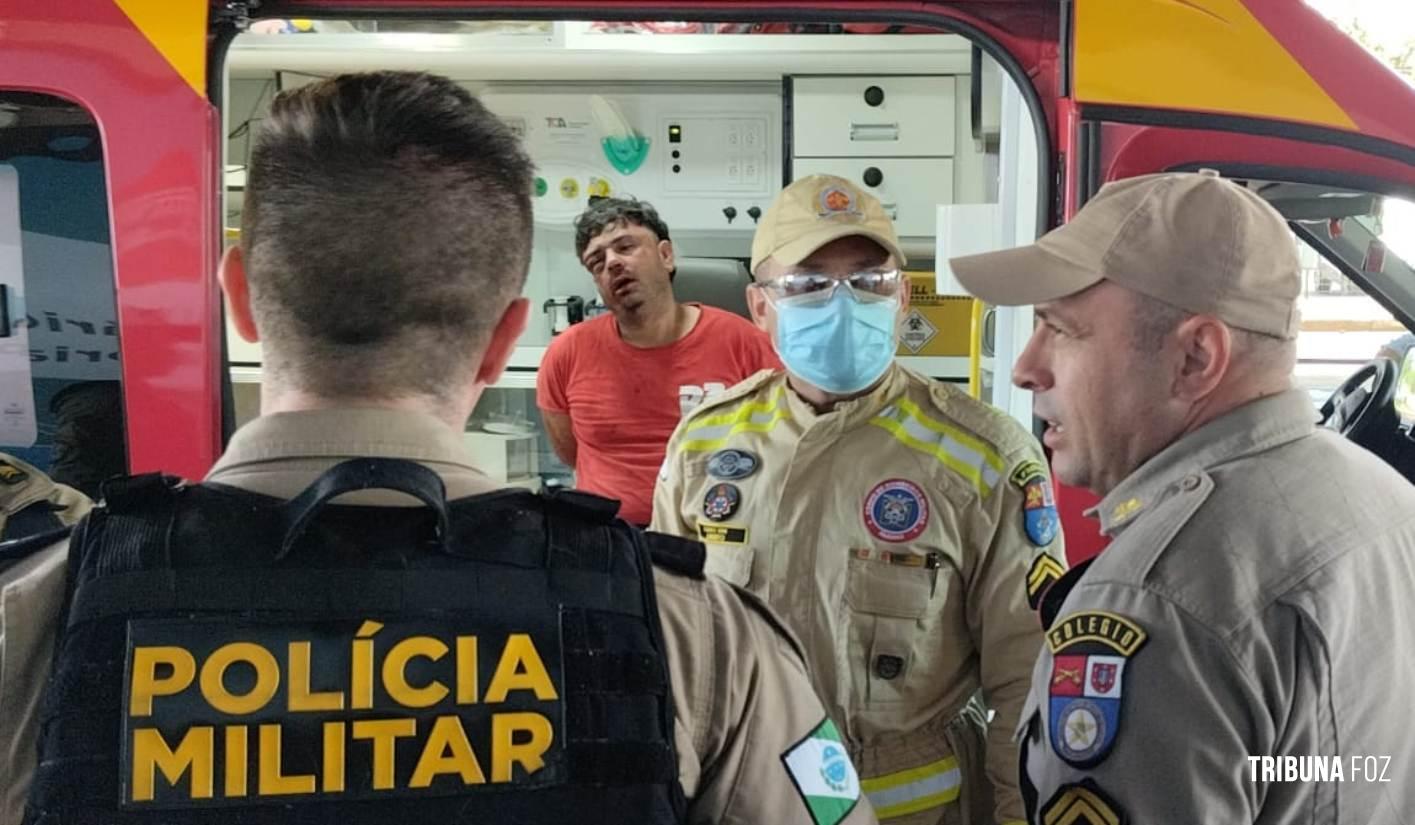 Mesmo tentando fugir da cidade, homicida é preso e delegado manda soltar homicida em Foz do Iguaçu