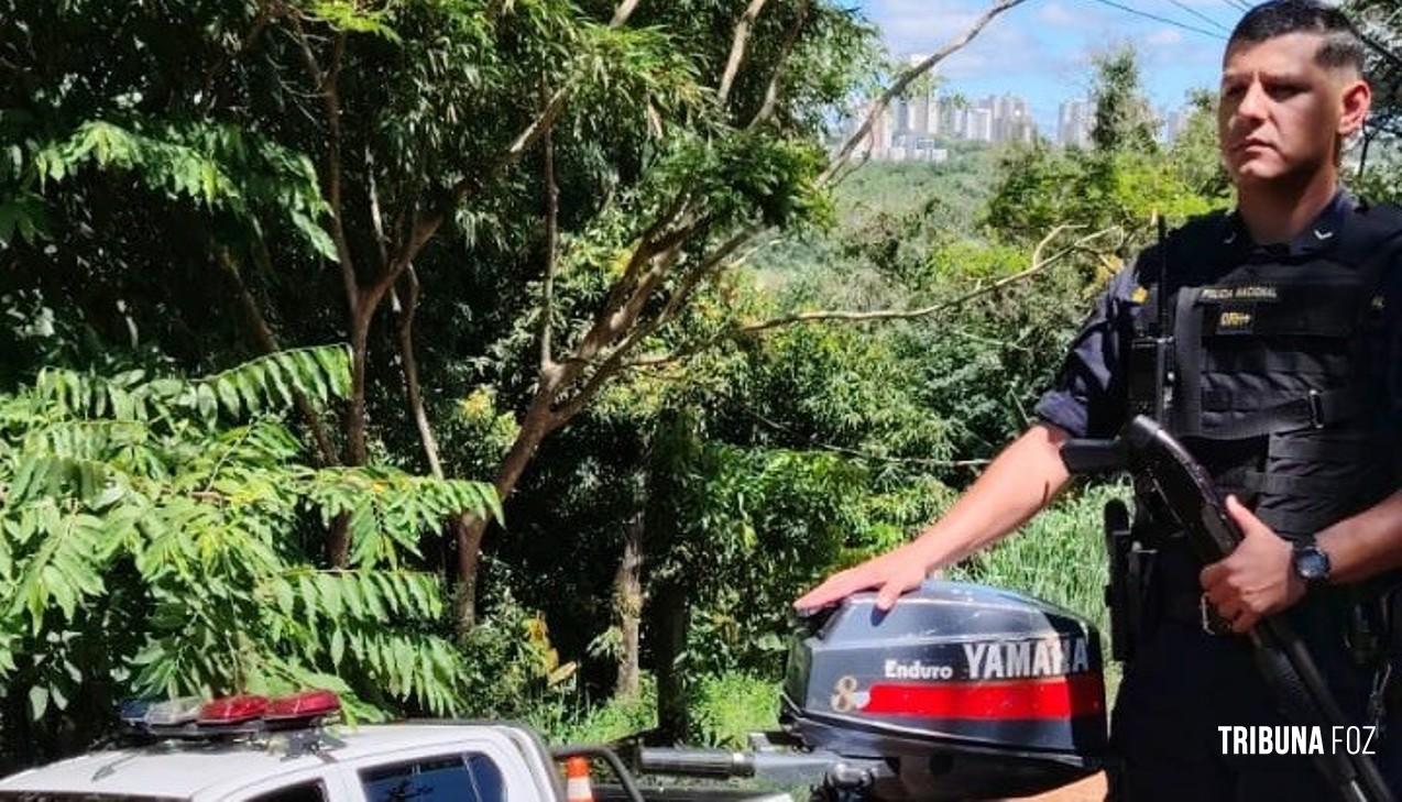 Motor de popa roubado e anunciado em redes sociais é recuperado em Ciudad Del Este