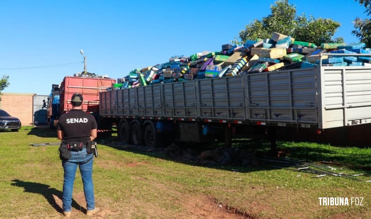 Paraguai apreende maior carga de maconha de sua história próximo à fronteira com o Brasil