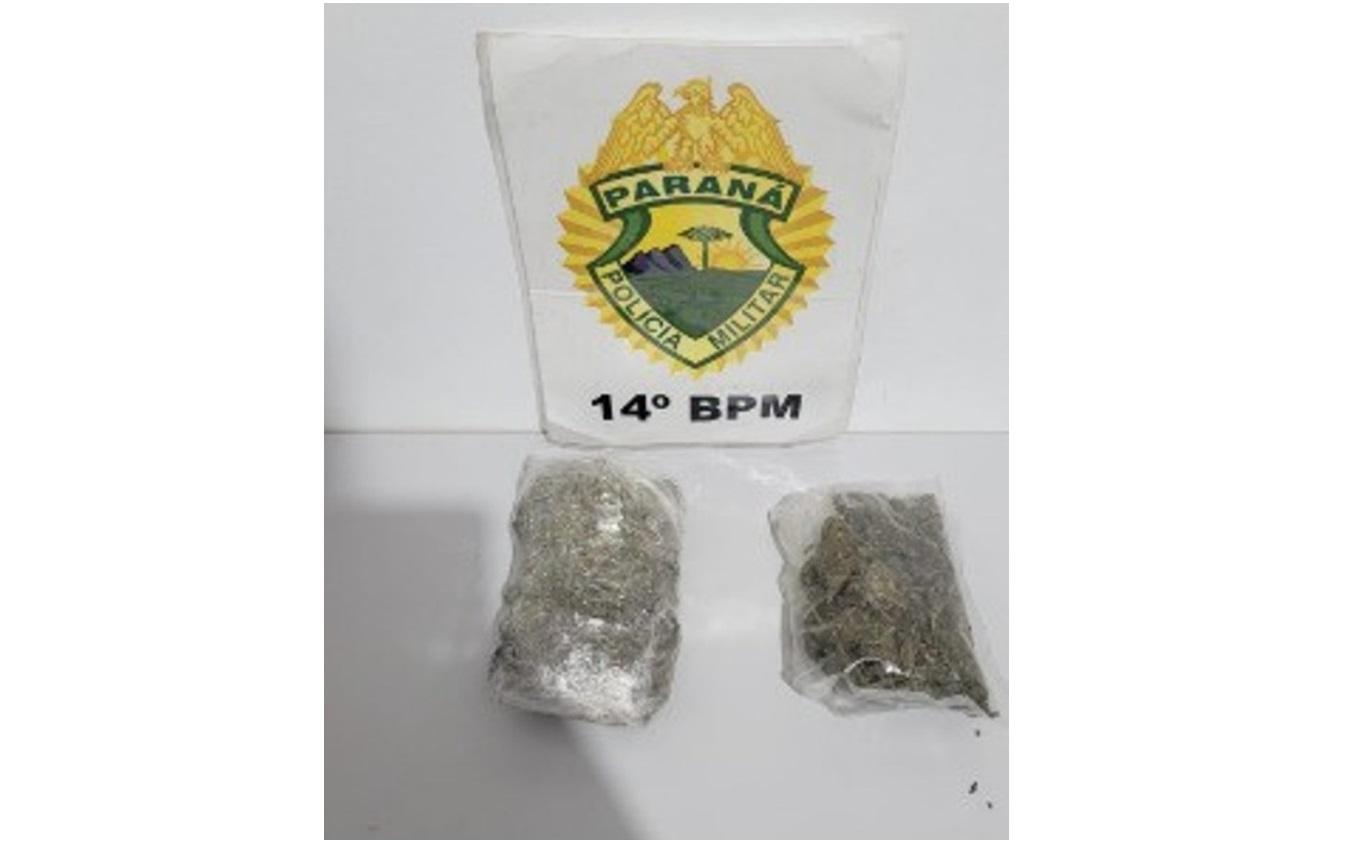 PM prende suspeito e apreende maconha tipo capulho após perseguição policial no Bubas em Foz do Iguaçu