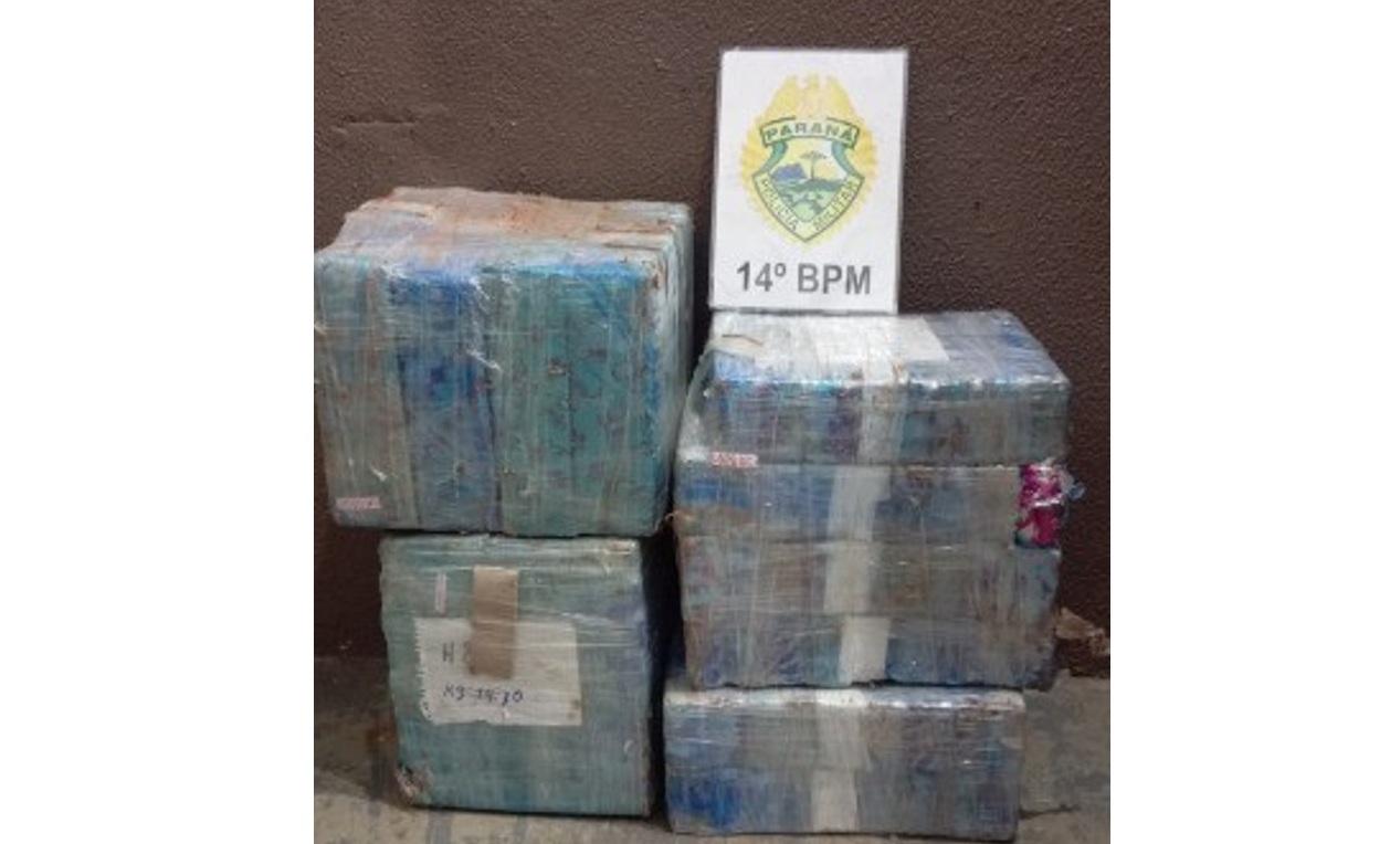 Polícia Militar apreende 106 quilos de maconha no Bairro Porto Meira